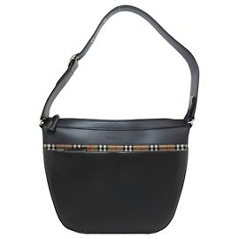 Borsa a una spalla in pelle Burberry