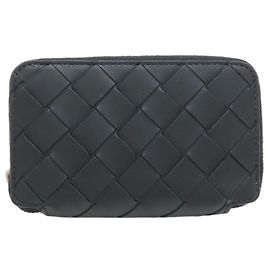 Porta llaves de cuero Intrecciato Bottega Veneta para mujer