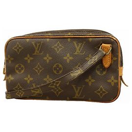 Borsa a Spalla Louis Vuitton Monogram Pochette Marly Bandoulière