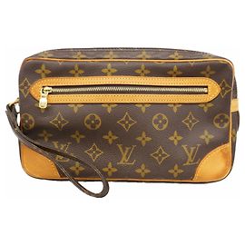 Clutch Louis Vuitton Monogram Marly Dragonne GM