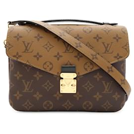 Borsa Louis Vuitton Monogram Reverse Pochette Metis MM