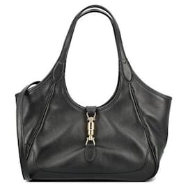 Borsa tote Gucci in pelle nera