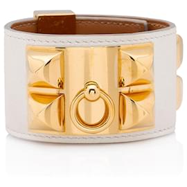 Hermes Swift Calfskin Collier de Chien Bracelet - Hermès