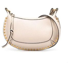 Borsa Isabel Marant Oskan in Pelle Pearl Rose
