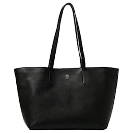 Sac cabas Bally noir en cuir
