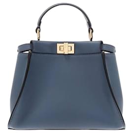 Mini borsa in pelle Peekaboo Ahjw - Fendi