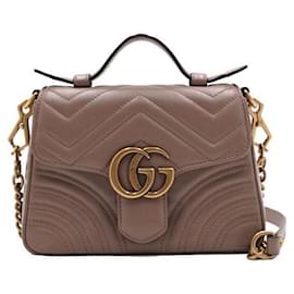 Borsa Tote GG Marmont Mini Top Handle e Borsa a Spalla - Gucci