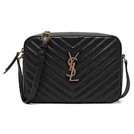 Cassandra Monogram Matelassé Gold Mini Crossbody Bag - Saint Laurent