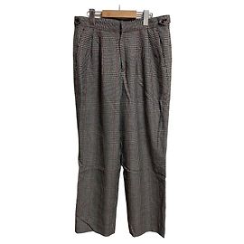Autre Marque Pantaloni in lana con motivo Glen Check EZUMi