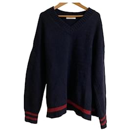 Autre Marque CINOH V-Ausschnitt Strickpullover