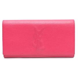 Saint Laurent Langer Reißverschluss-Geldbeutel mit Logo