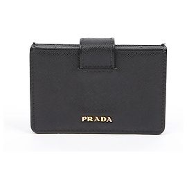 Prada Portafoglio da donna Vittelo Move Accordion Black