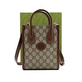 Gucci Supreme Mini Tote Bag und Crossbody