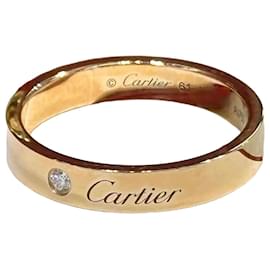 Cartier Anello in oro rosa e diamanti