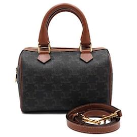 Borsa Tote Boston Small in tela Trio - Céline