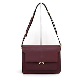 Marni Borsa a Spalla e Borsa a Tracolla Trunk Saffiano