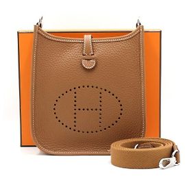 Hermès Borsa a Spalla e Borsa a Tracolla Evelyn TPM Gold
