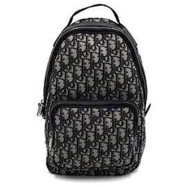 Mini Rider Slingback Zaino a Tracolla Unisex in Jacquard Oblique - Dior