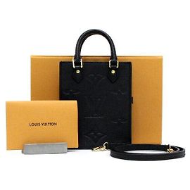 Louis Vuitton Borsa Tote Petit Sac Flan Monogram Empreinte nera - Borsa a tracolla - Borsa a tracolla