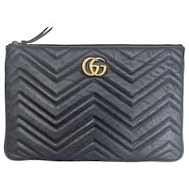 Gucci Clutch in pelle GG Marmont