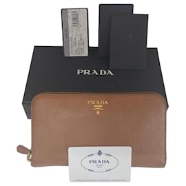 Cartera larga con cremallera Saffiano - Prada