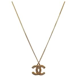 Collar Cubic CC Dorado - Chanel