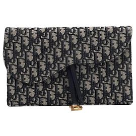 Dior Clutch Oblique Saddle Bag Estate