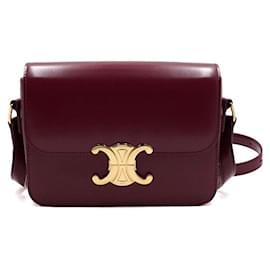 Triomphe Tin Black Schultertasche und Crossbody-Tasche - Céline