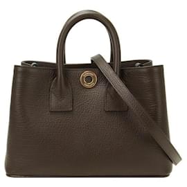 Mini borsa in pelle Vermont Check - Burberry