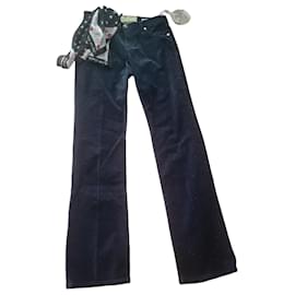 Pantalones de pana azul marino Jacob Cohen
