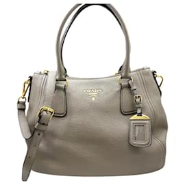 Borsa a mano in pelle Vitello Phoenix PRADA - Prada