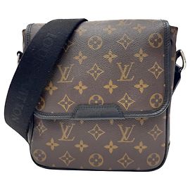 Borsa a Spalla Louis Vuitton Monogram Macassar Bass PM