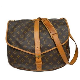 Louis Vuitton Saumur Monogram Canvas 35