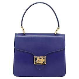 Céline Celine Vintage Carriage Top Handle Leather Medium