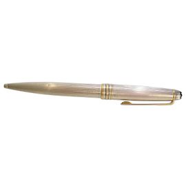 Montblanc Meisterstück Solitaire Argent Sterling 925 Stylo Bille