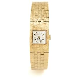 Hermès Montre Bracelet Dore Circa 1970 Manual Winding Golden Wrist Watch Hermes
