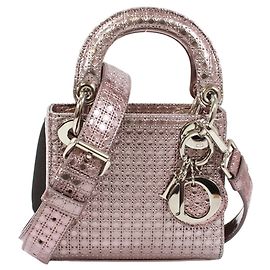 Borsa a tracolla Christian Dior Lady Micro Cannage Mini