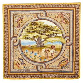 Hermès Sciarpa Hermes Carre 90 SOUS LE CEDRE