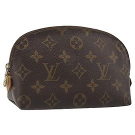 LOUIS VUITTON Monogram Pochette Cosmetic PM Pochette M43998 LV Auth BA14535