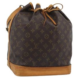 LOUIS VUITTON Monogram Petit Noe Schultertasche M42226 LV Auth 195175