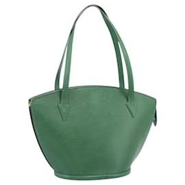 LOUIS VUITTON Epi Saint Jacques Borsa a Spalla Green M52264 Auth gh2294
