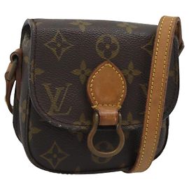 LOUIS VUITTON Borsa Monogram Bebe Monogram Saint Cloud M51245 LV Auth 195275