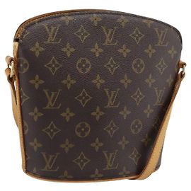 LOUIS VUITTON Monogram Drouot Shoulder Bag M51290 LV Auth gh2290