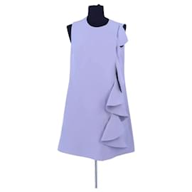 Valentino Wollkleid in Blau
