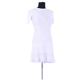 Kenzo weißes ärmelloses Kleid