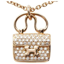Hermes Amulette Constance Pendant Necklace - Hermès