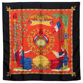 Sciarpa Hermès Carre 90 - Liberté, Égalité, Fraternité