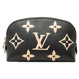 Pochette Cosmetici PM Louis Vuitton Monogram Empreinte Pochette Handbag Pouch