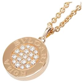 Bulgari Collana con pendente a catena in oro rosa 18K Bvlgari