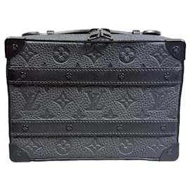 Louis Vuitton Handle Soft Trunk Monogram Taurillon Noir